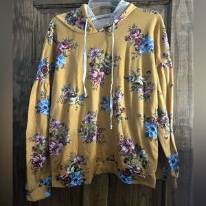 Yellow Floral Long Sleeve